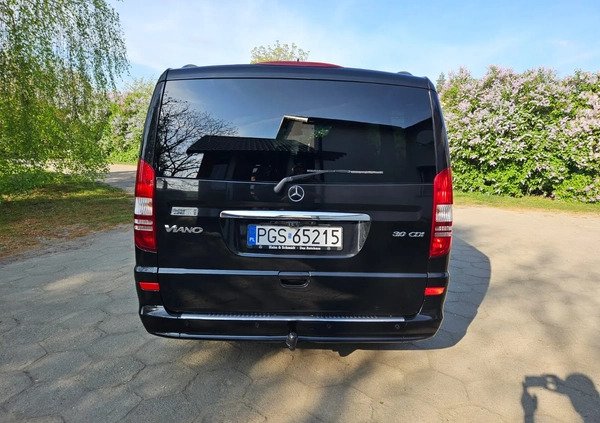 Mercedes-Benz Viano cena 75999 przebieg: 210754, rok produkcji 2010 z Gostyń małe 742